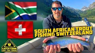 South African Trout Fishing in Swiss Lake Wägitalersee  CATCH COOK