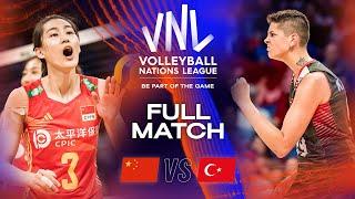  CHN vs.  TUR - Gold Medal Match  Womens VNL 2023  Full Match