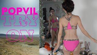 Tropical Summer Bikini & One Piece Popvil Try On Haul