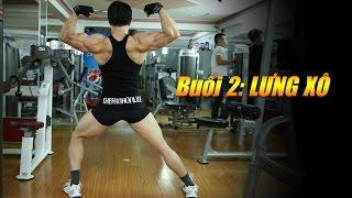 Hướng dẫn tập thể hình GYM căn bản lưng xô đẹp dành cho người mới bắt đầu Phần 2