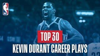 Kevin Durants Top 30 Plays of His NBA Career