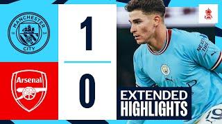 EXTENDED HIGHLIGHTS  Man City 1-0 Arsenal  Ake goal gives City big win