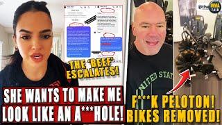 Nina Drama & Helen Yee BEEF? escalates Dana White REMOVES the Pelotons out of the UFC P.I