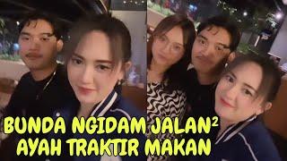 AYAH GILGA TRAKTIR MAKAN BUNDA HAPPY USAI KONSER FULL ROMANTIS