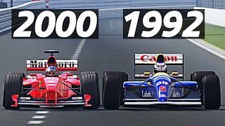 Can The MOST ADVANCED F1 Car Of All Time Beat a 2000s Car?