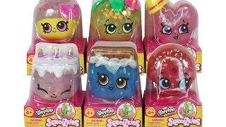 Shopkins Squeezkins Surprise Squishies Unboxing Toy Review