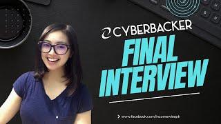 How to Pass your Final Interview Virtual Interview Cyberbacker Final Interview Tips