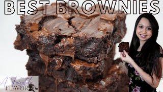 THE BEST FUDGY BROWNIE RECIPE  Easy way to make the perfect fudgy brownie