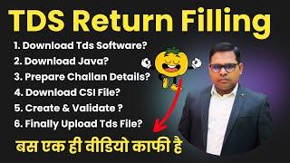 TDS Return Filling Process  How to File TDS Return Online by The Accounts
