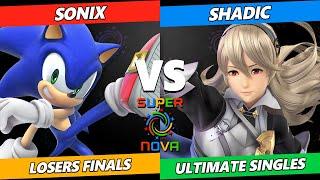 Supernova 2024 LOSERS FINALS - Sonix Sonic Vs. SHADIC Corrin Smash Ultimate - SSBU