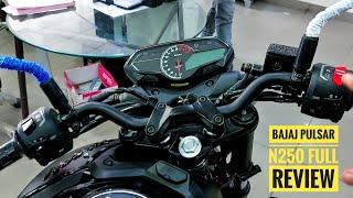 Bajaj Pulsar N250 E20 Bs7  Full Review  The Fastest Pulsar ?