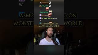 MONSTER HUNTER WORLD #asmongold  #shorts