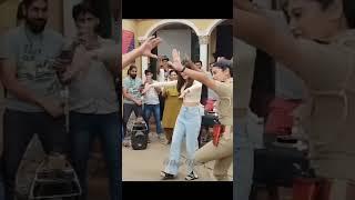 madam sir team bhavika birthday celebration dance  on the set madam sir