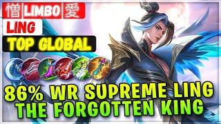 86% Win Rate Supreme Ling The Forgotten King  Former Top 1 Global Ling  憎Limbo愛 Mobile Legends