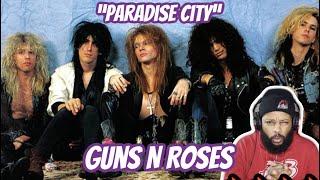 FIRST TIME HEARING  GUNS N ROSES - PARADISE CITY  CLASSIC ROCK REACTION