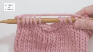 HOW TO CAST OFF STITCHES IN THE MIDDLE OF A ROW - KNITTING TUTORIAL