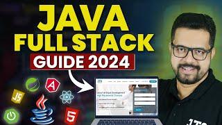 JAVA FULL STACK COURSE GUIDE 2024  DEVELOPERS CAREER GUIDE