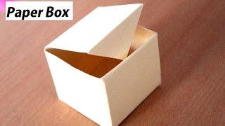 DIY - How To Make Paper Box That Opens And Closes  Paper Gift Box Origami