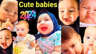 Cute babies 2024  funny baby videos  kids video  WahNum Funny Channel