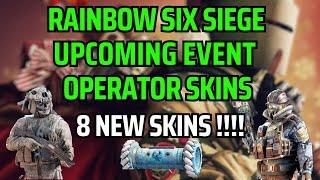 Rainbow Six Siege NEW Operator Skins from Upcoming EVENT #rainbowsixsiege #rainbowsixsiegenews