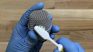 Cleaning Wired Handheld Microphones