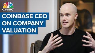 Coinbase CEO on how correlated the companys valuation is to the price of bitcoin