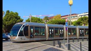 Strassenbahn Nizza 4K