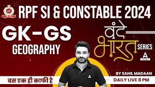 Top 50 Geography MCQs  RPF SI & Constable GK GS Classes 2024 By Sahil Madaan