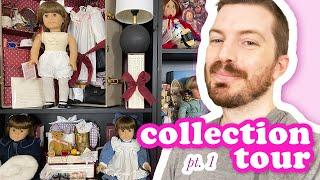 American Girl Doll Collection Tour Part 1 Samantha  Pleasant Company Display