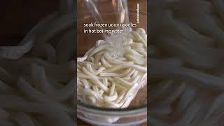 Quick & Easy Yaki Udon Noodles #japanesefood