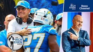 Rich Eisen What Chargers’ WK1 Win over the Raiders Says about Impact of Jim Harbaugh’s Culture