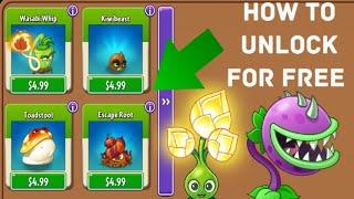How to Unlock Premium Plants for FREE  WORKING 2024  Plants vs. Zombies 2