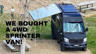 Tour our Family Friendly Sprinter Van Camper