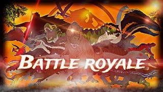 Jurassic world dinosaurs Battle Royale  Stick Nodes Dinosaur Animation Battle 2024