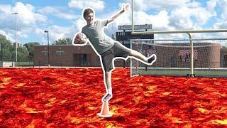 The Floor is Lava Challenge Trick Shots  Thats Amazing