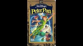 Closing to Peter Pan 1998 VHS