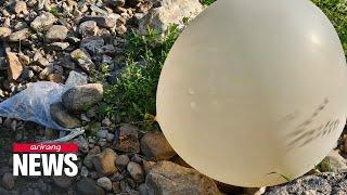 N. Korea resumes sending trash balloons S. Korean military