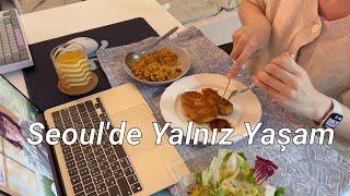 vlog Korede yalnız yaşamak  evden çalışma  yemek vlog  düğün