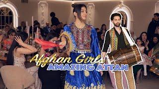 Afghan Girls Amazing Attan 2023 Sorosh Moheb  Afghan Wedding - رقص آتن زیبا دختران افغانستان