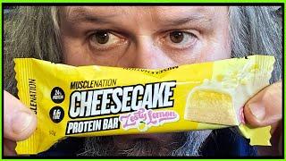 Muscle Nation Protein Bar - Cheesecake Zesty Lemon
