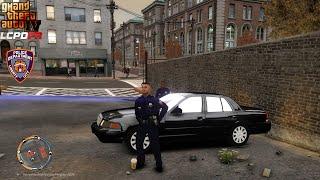 GTA IV - LCPDFR 1.1 - LCPDNYPD - Unmarked CVPI Patrol - Taxi PursuitDrunk Driver - 4K