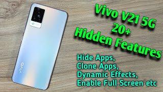 Vivo V21 5G Tips And Tricks   How to Hide App in Vivo V21 5G  