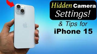 iPhone 15 Hidden Camera Settings & Tricks  Best iPhone 15 Camera Settings HINDI