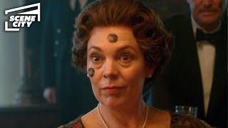 The Prime Minister Learns The Royal Familys Quirks  The Crown Olivia Colman Gillian Anderson