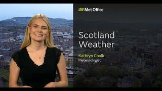 290924 – Cloud and rain moving north – Scotland Weather Forecast UK – Met Office