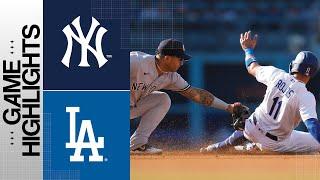 Yankees vs. Dodgers Game Highlights 6323  MLB Highlights