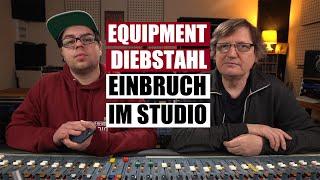 Einbruch im Tonstudio - Equipment geklaut - 3Berlin Studio