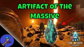 How to Get the Artifact of the Massive on The Center Map