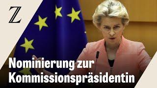 EU-Gipfel nominiert Ursula von der Leyen für zweite Amtszeit