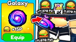 I Bought INSANE GALAXY FOOD and Became BIGGEST PLAYER in Roblox Eat Simulator..